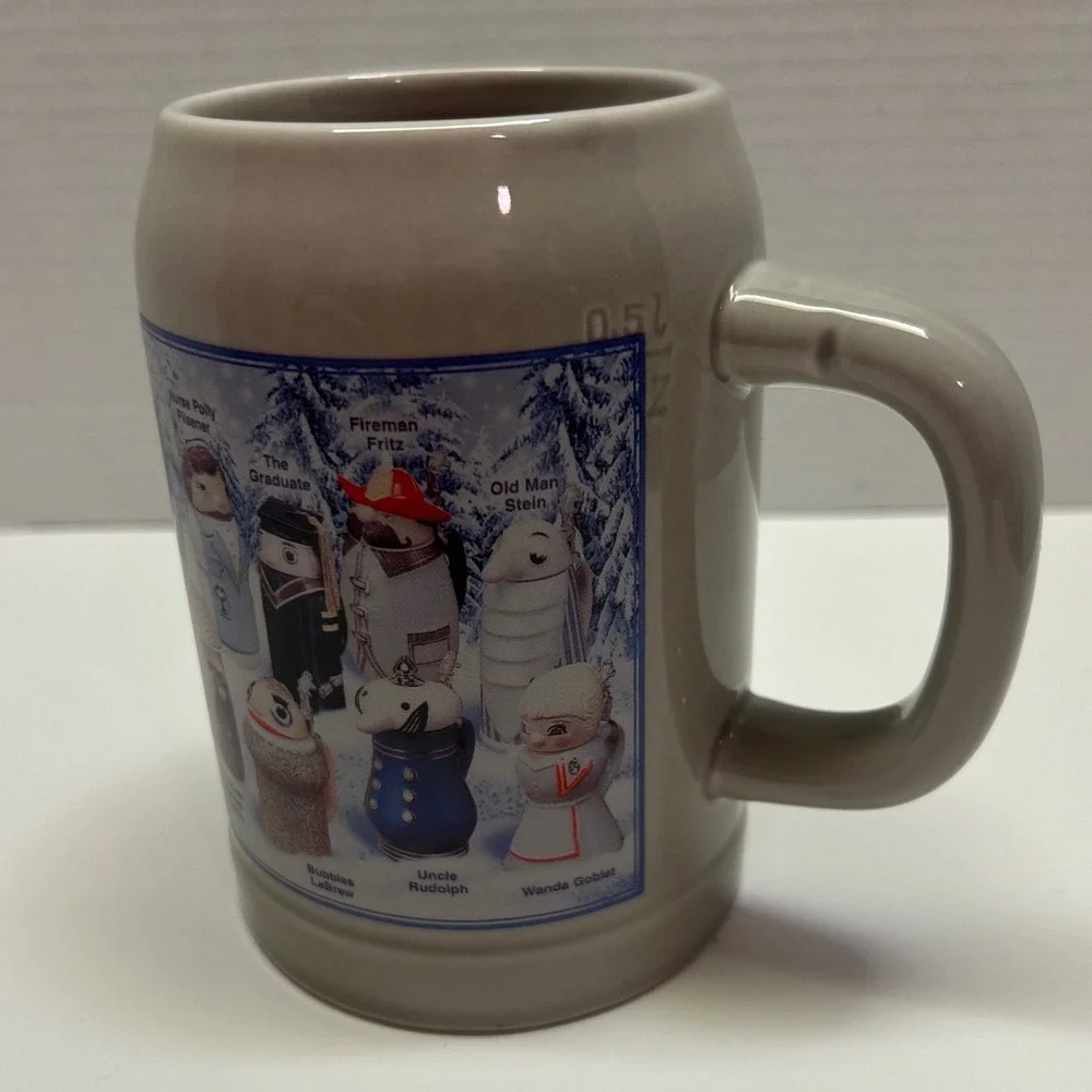 Rare 2002 Utica Club Schultz & Dooley Collector's Club Limited Edition Stein Mug